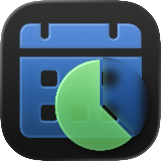 MonthBar App Icon — Dark